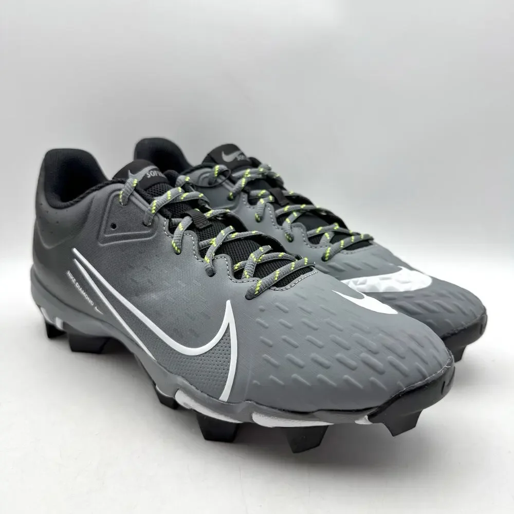 Nike Womens Hyperdiamond 4 Keystone Softball Cleats US 11 Black Grey CZ5918 NWOB